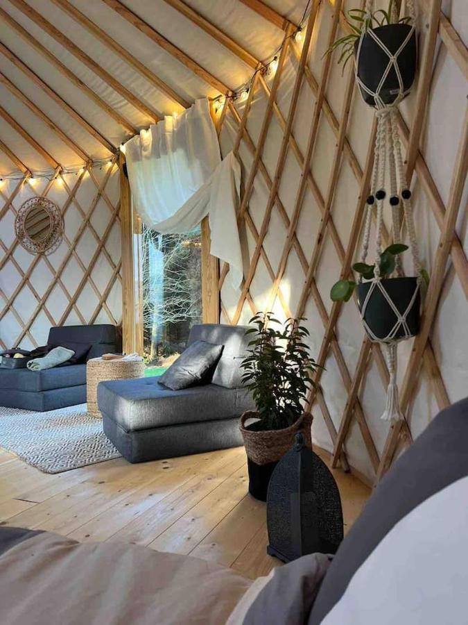 Aughavannagh Yurt Glamping Aughrim Bagian luar foto