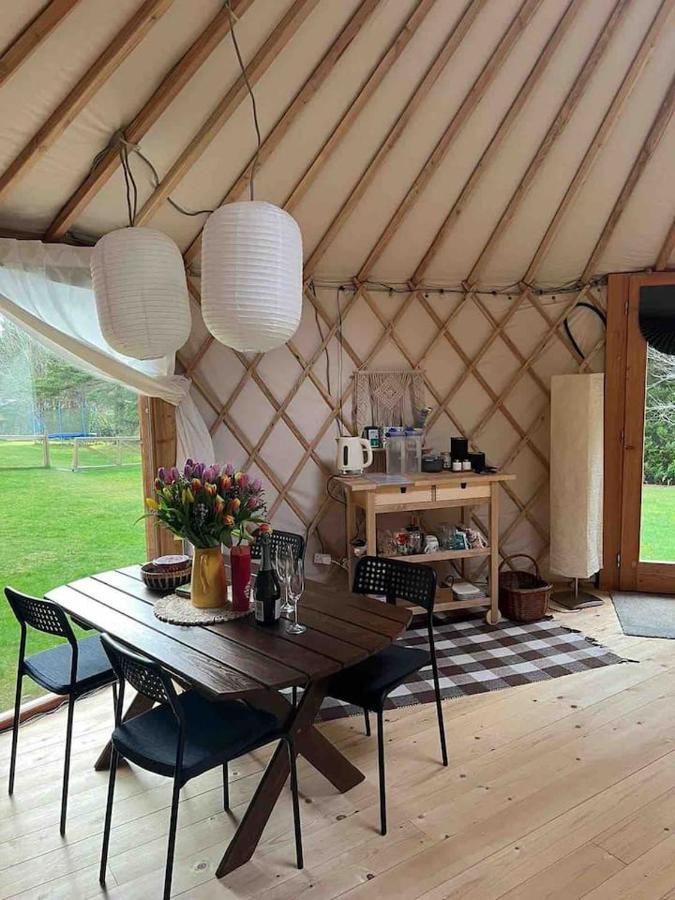 Aughavannagh Yurt Glamping Aughrim Bagian luar foto