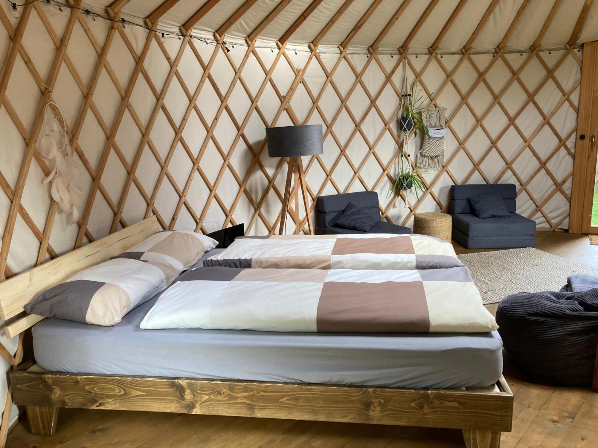 Aughavannagh Yurt Glamping Aughrim Bagian luar foto